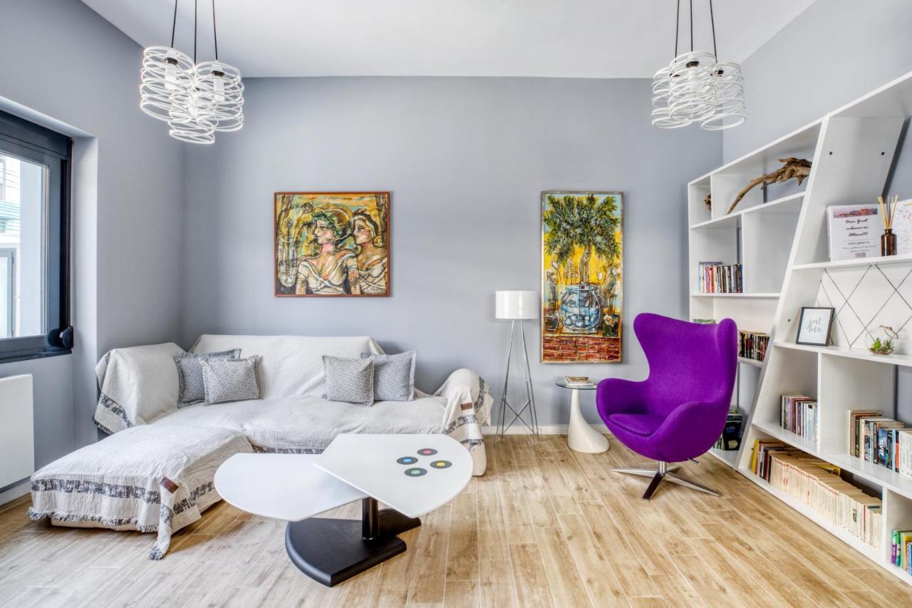 Spacious Flat With Courtyard And Private Parking! Athènes Extérieur photo