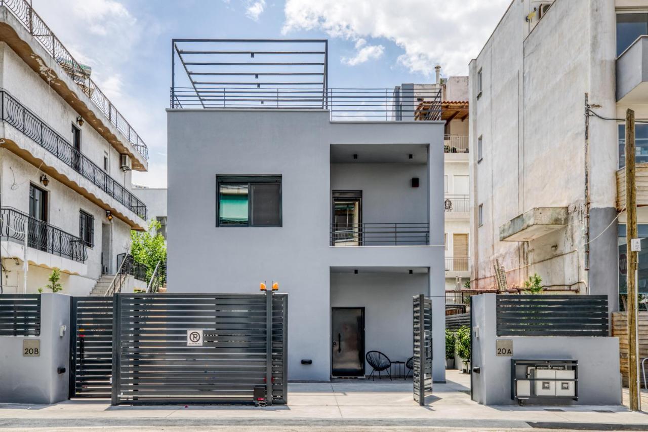 Spacious Flat With Courtyard And Private Parking! Athènes Extérieur photo
